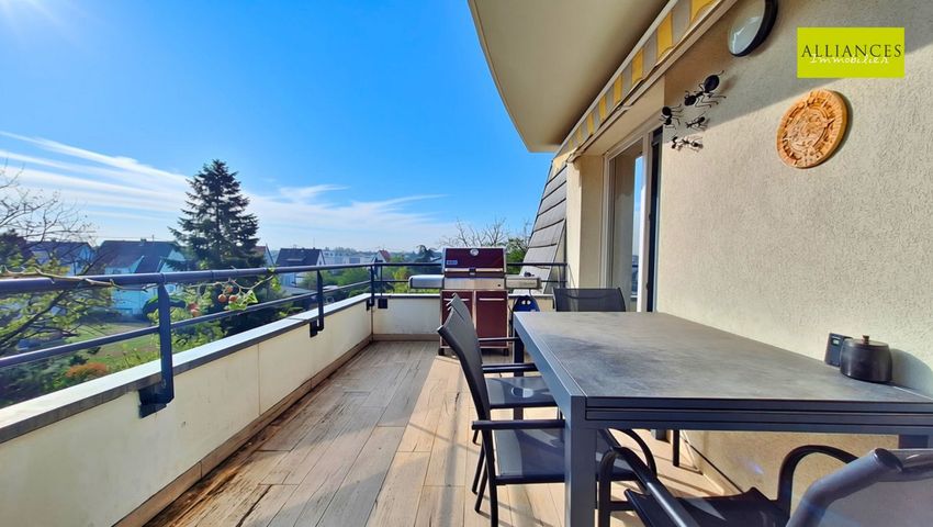 Image Terrasse à appartement de Cernay