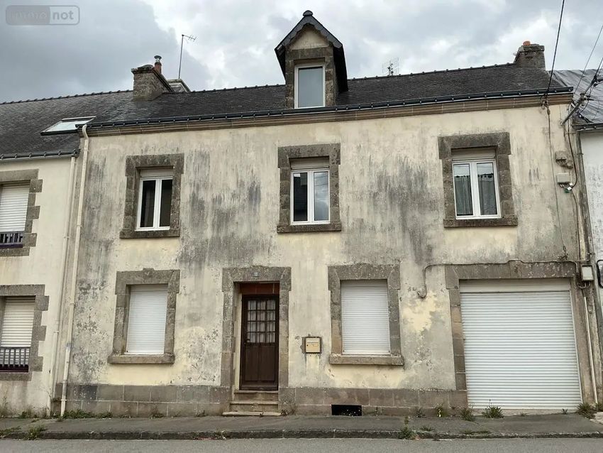 Image Façade à  maison individuelle de Le Faouët