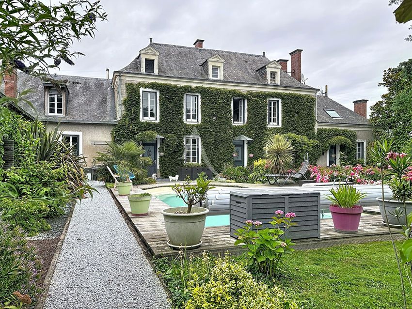 Image Façade à  maison individuelle de Les Hauts-d'Anjou