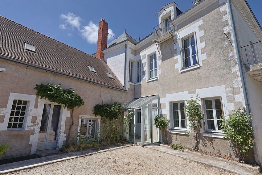 Image Façade à  maison individuelle de Cléré-les-Pins