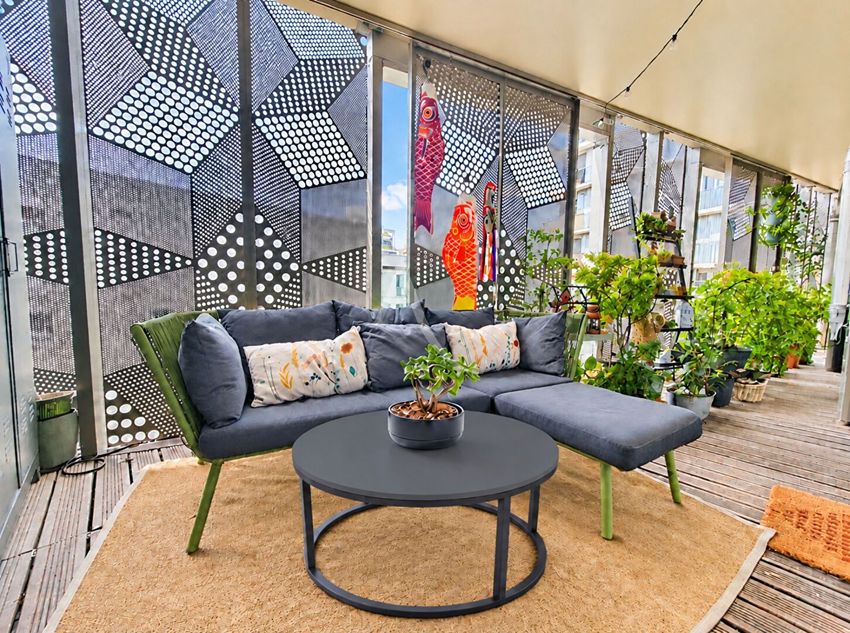 Image Terrasse à appartement de Dunois-Bibliothèque-Jeanne-d'Arc