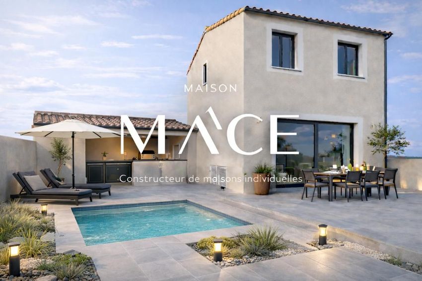 Image Piscine à  maison individuelle de Montpezat