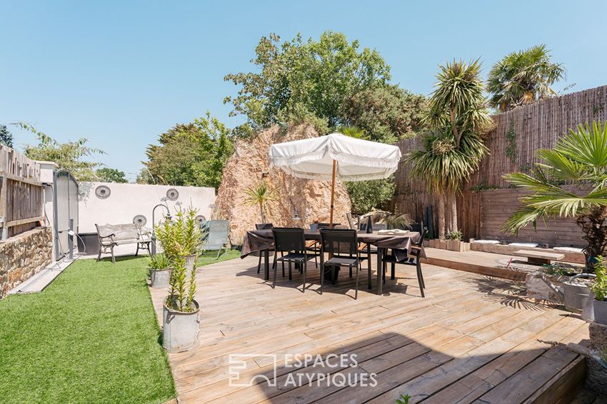 Image Terrasse à  maison individuelle de Pluneret