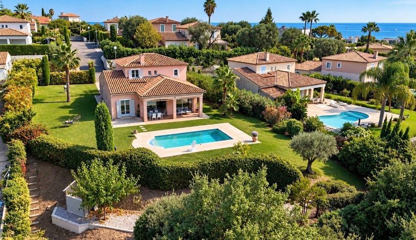 Image Piscine à  maison individuelle de Cagnes-sur-Mer
