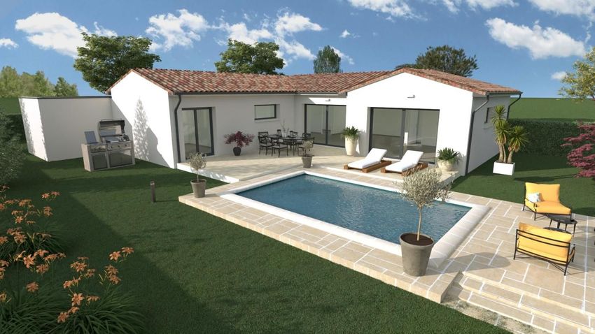 Image Piscine à  maison individuelle de Malataverne