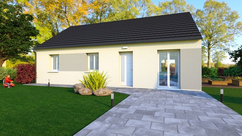 Image Façade à  maison individuelle de Fouilloy