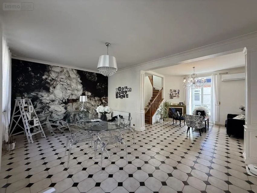 Image Salon à  maison individuelle de Janvry