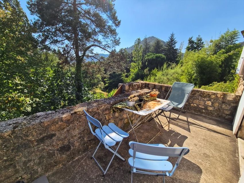 Image Terrasse à  propriété agricole de Dunière-sur-Eyrieux