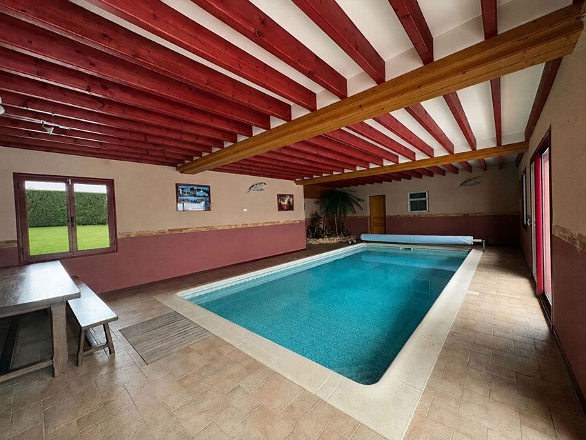 Image Piscine à  maison individuelle de Saint-Denis-sur-Sarthon