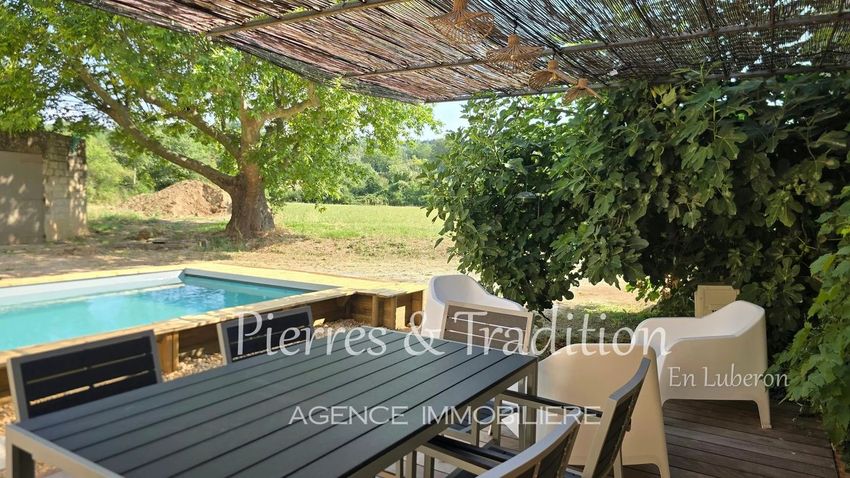 Image Terrasse à  maison de maître de Goult