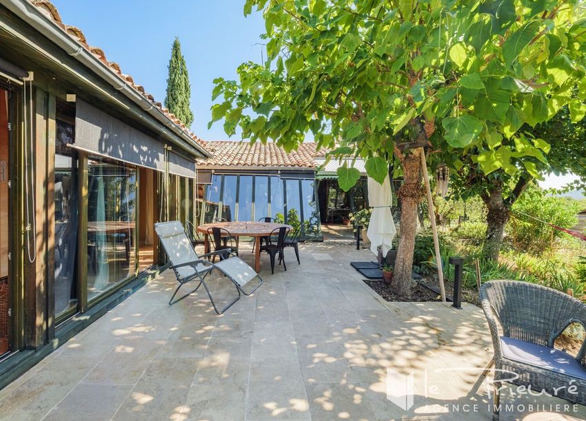 Image Terrasse à  maison individuelle de Les Cabannes