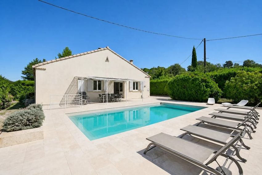 Image Piscine à  maison individuelle de Barjac