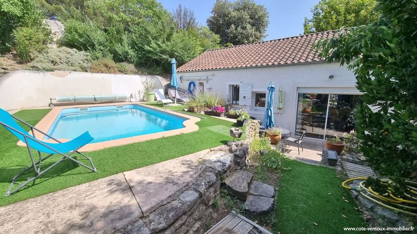 Image Piscine à  maison individuelle de Loriol-du-Comtat