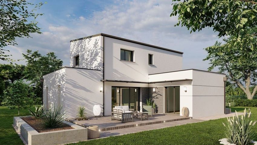 Image Façade à  maison individuelle de Laillé