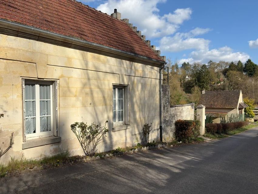 Image Façade à  maison de village de Puiseux-en-Retz