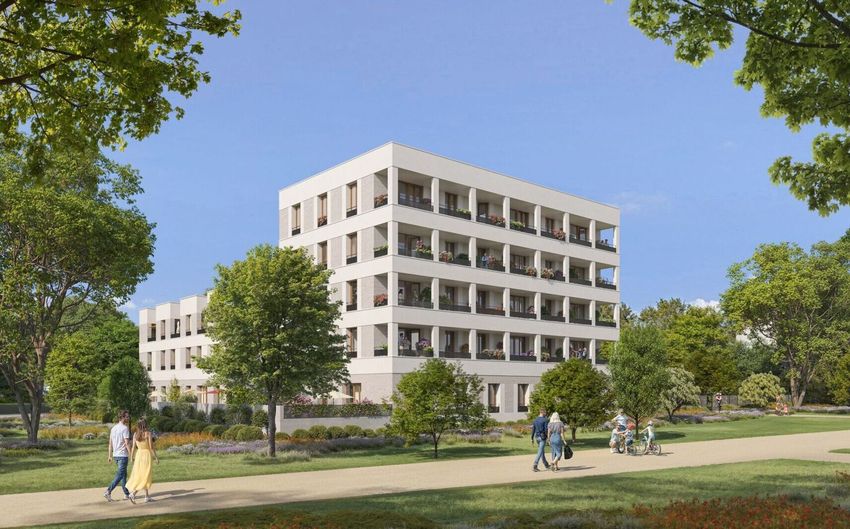 Image Vue à programme neuf de 21 Allée Allée Allée Allée Madame de Montespan
