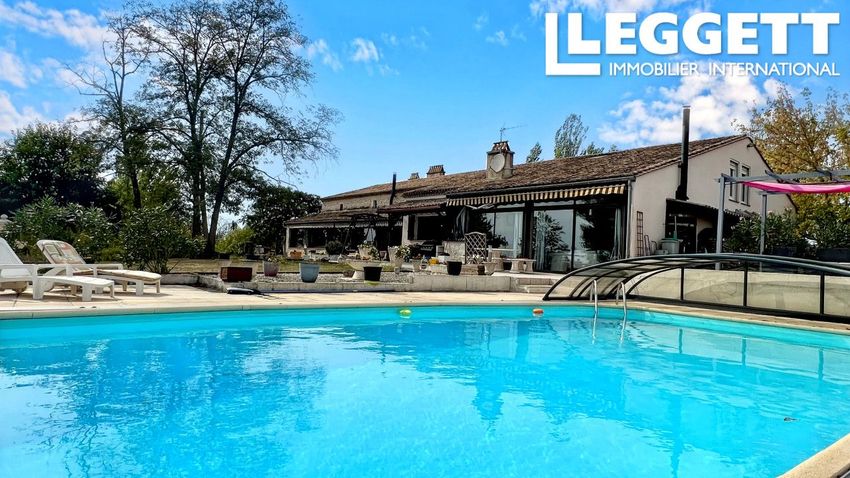 Image Piscine à  propriété agricole de Eymet