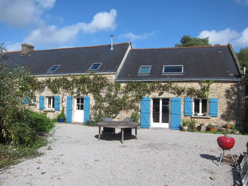 Image Façade à  maison individuelle de Camors