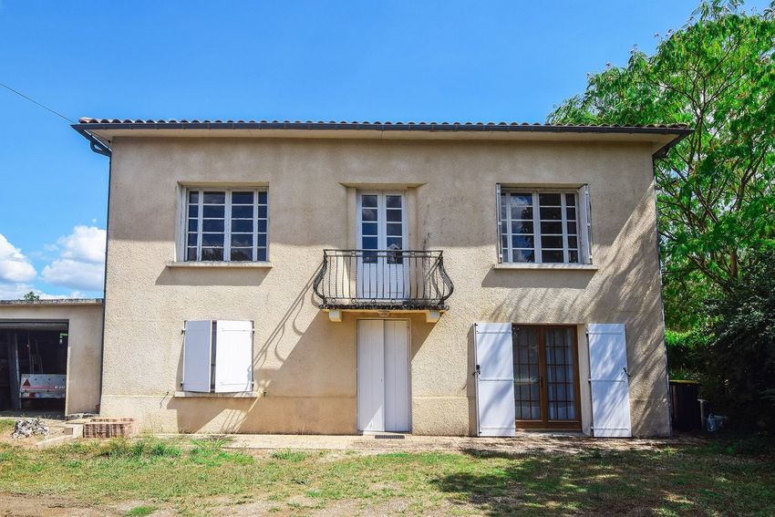 Image Façade à  maison individuelle de Miramont-de-Guyenne