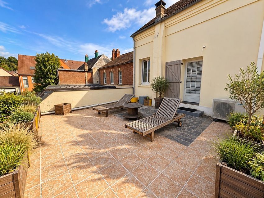Image Terrasse à  maison individuelle de Méru