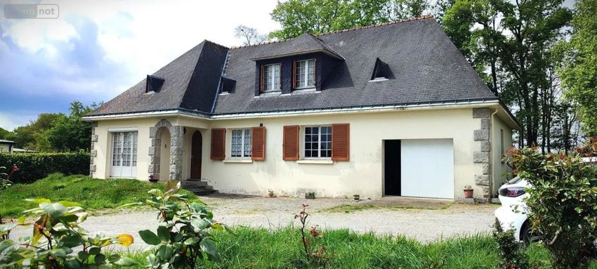 Image Façade à  maison individuelle de Bains-sur-Oust