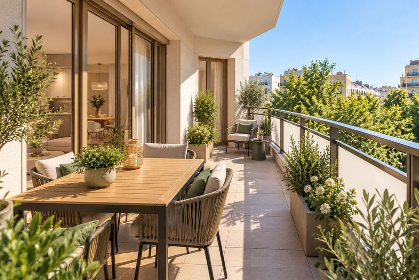 Image Terrasse à appartement de Léon-Blum Folie-Regnault