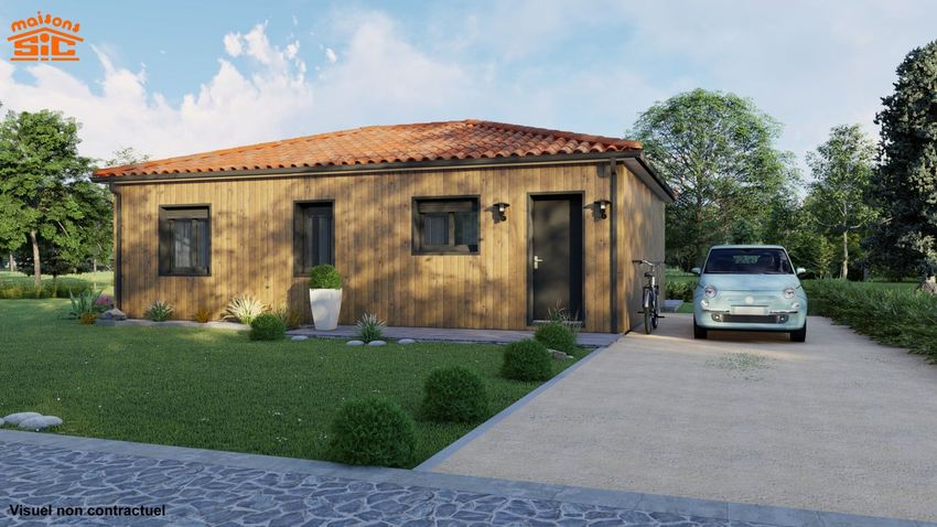 Image Façade à  maison individuelle de Villeneuve-sur-Lot