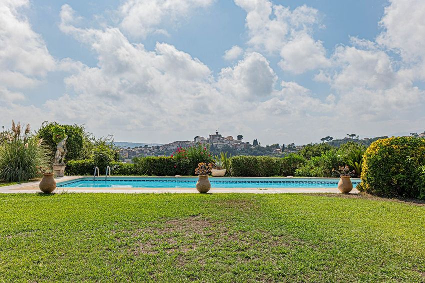 Image Jardin à  villa de Cagnes-sur-Mer