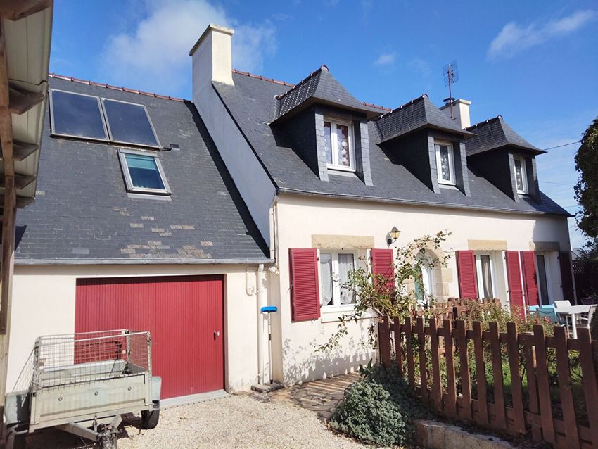 Image Façade à  maison individuelle de Lannilis