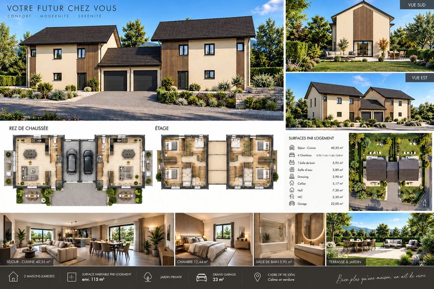 Image de  maison individuelle à Seyssel