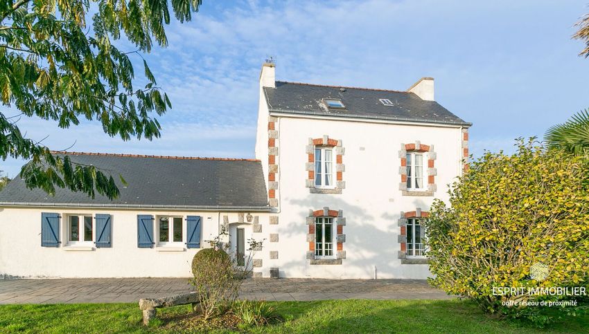 Image Façade à  maison individuelle de Névez