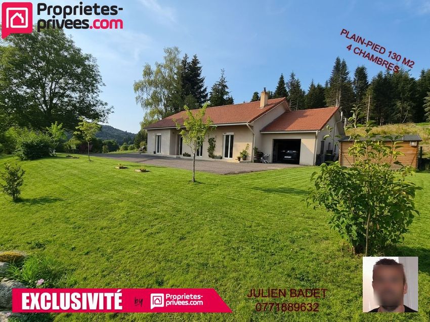 Image Façade à  maison individuelle de Vollore-Montagne
