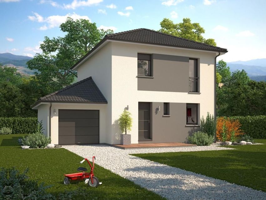 Image Façade à  maison individuelle de Tullins