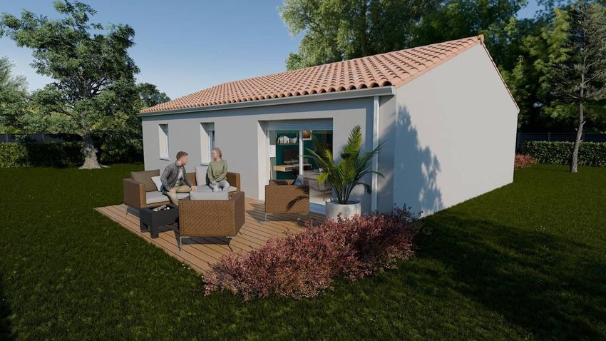 Image Façade à  maison individuelle de Aizenay