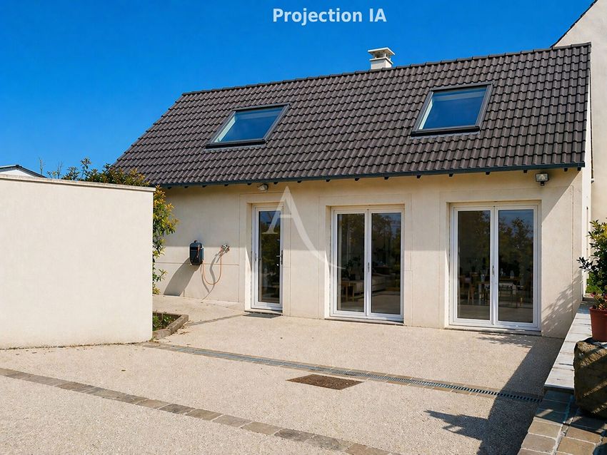 Image Façade à  maison individuelle de Pamfou
