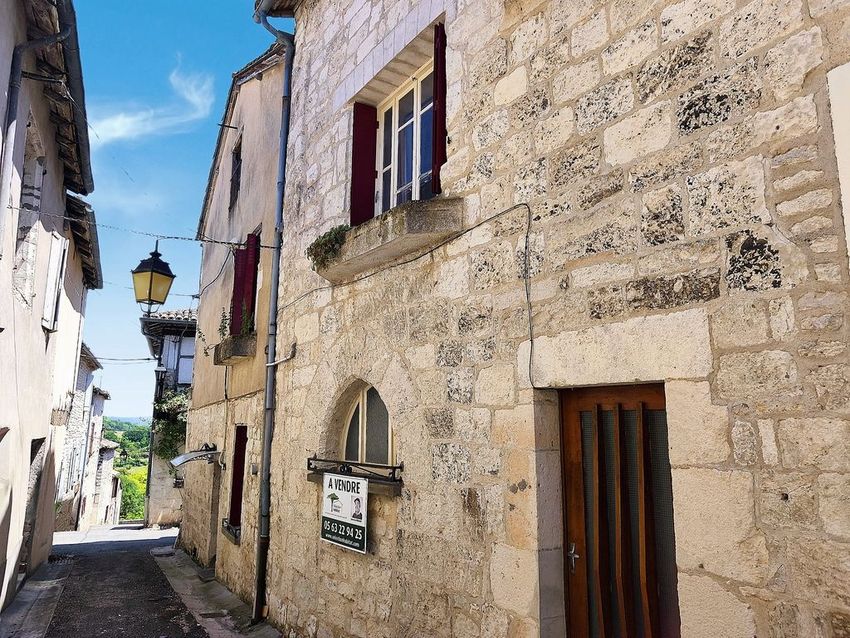 Image Vue à  maison mitoyenne de Puylaroque