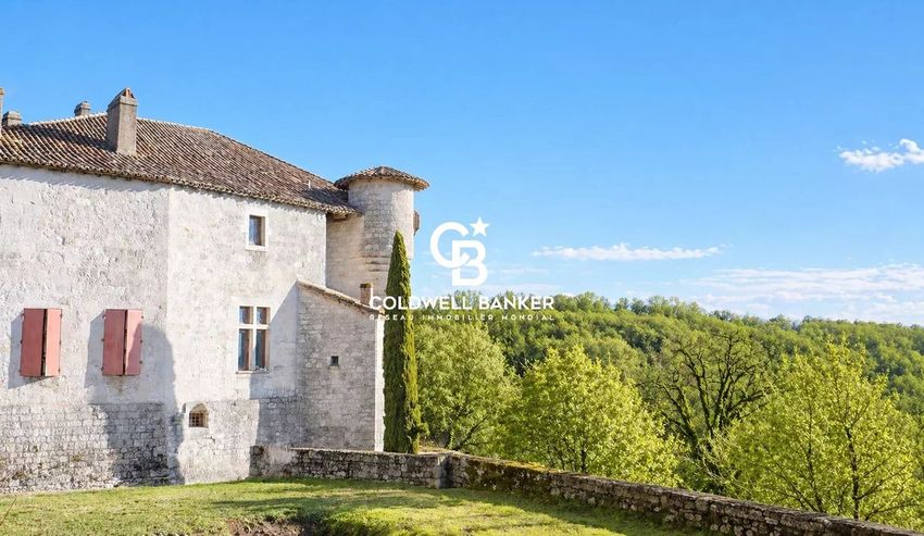 Image Façade à  château de Lauzerte