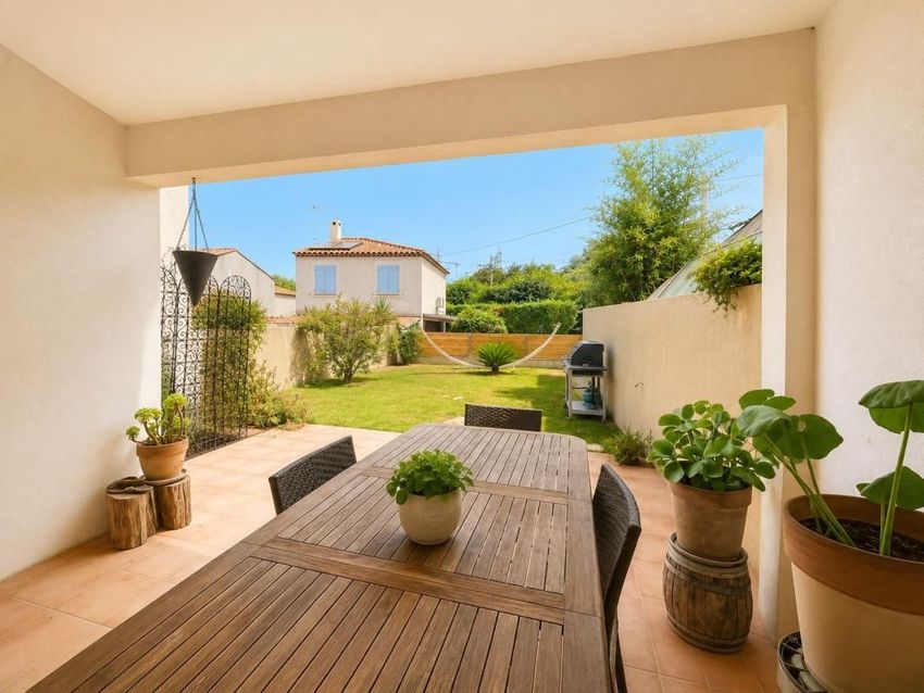 Image Terrasse à  maison individuelle de Miramas
