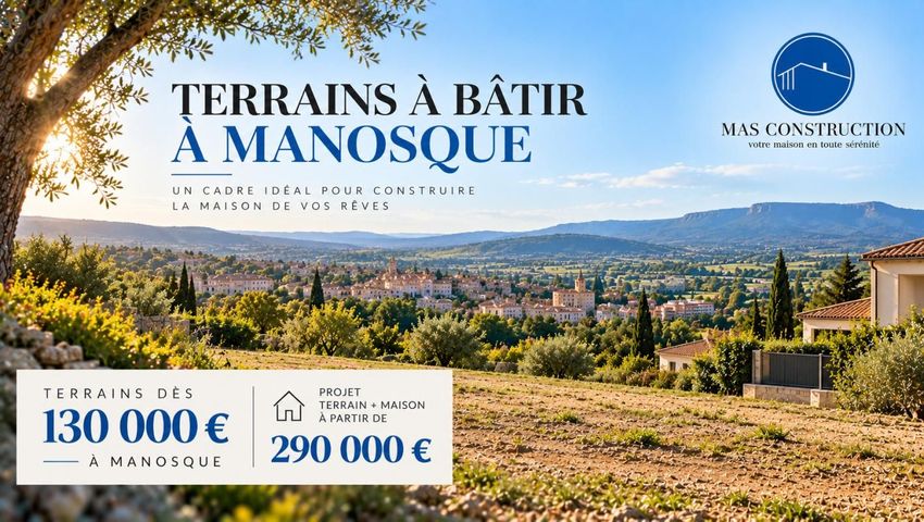 Image Vue à terrain de Manosque