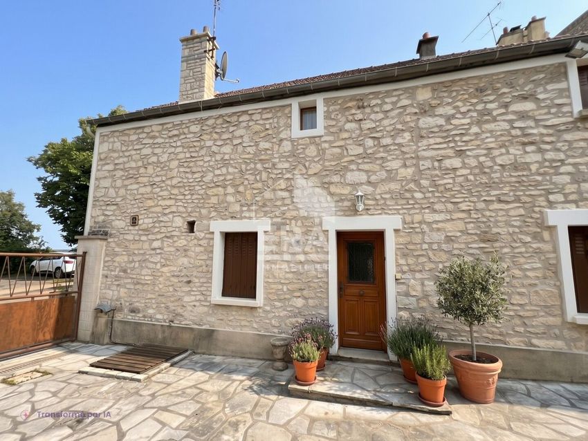 Image Façade à  maison individuelle de Thiverval-Grignon