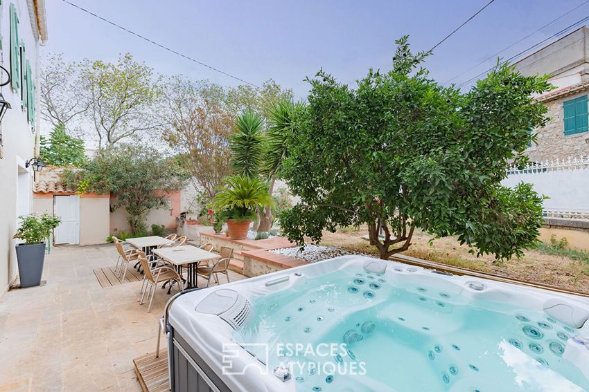 Image Piscine à  maison individuelle de Ornaisons