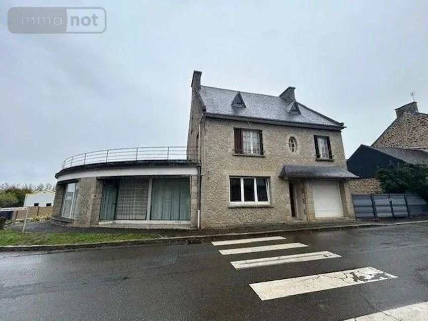 Image Façade à  maison individuelle de Plouasne