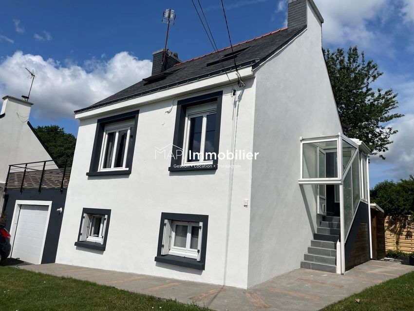 Image Façade à  maison individuelle de Hennebont