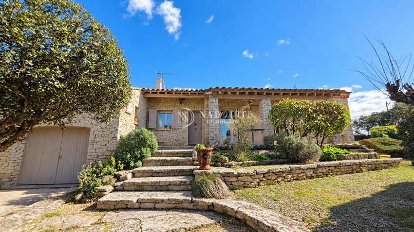 Image Façade à  maison individuelle de Gordes