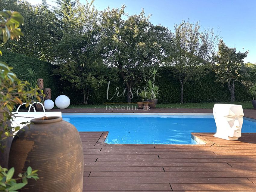 Image Piscine à  maison individuelle de Poisy