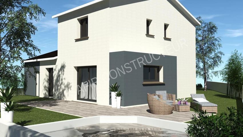 Image Façade à  maison individuelle de Valence