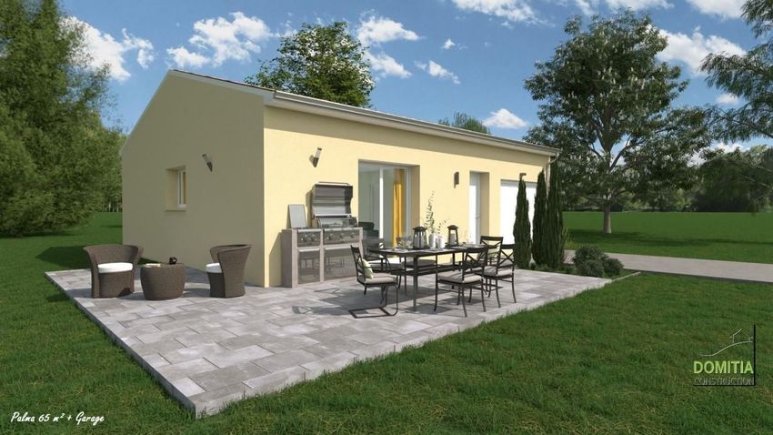 Image Façade à  maison individuelle de Aspiran