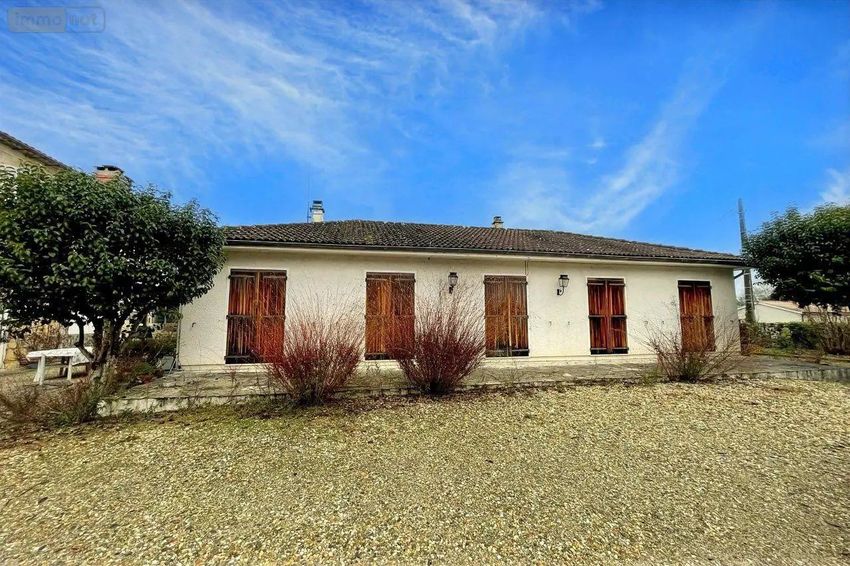 Image Façade à  maison individuelle de Fargues