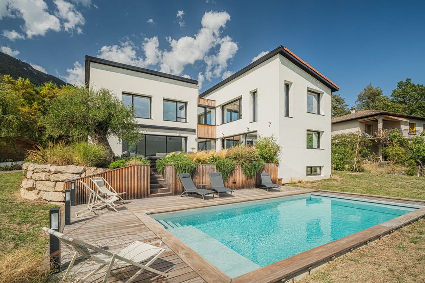 Image Piscine à  maison individuelle de Saint-Ismier