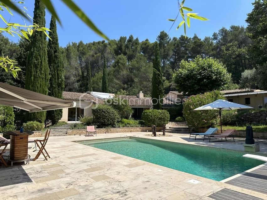 Image Piscine à  propriété agricole de Beaurecueil